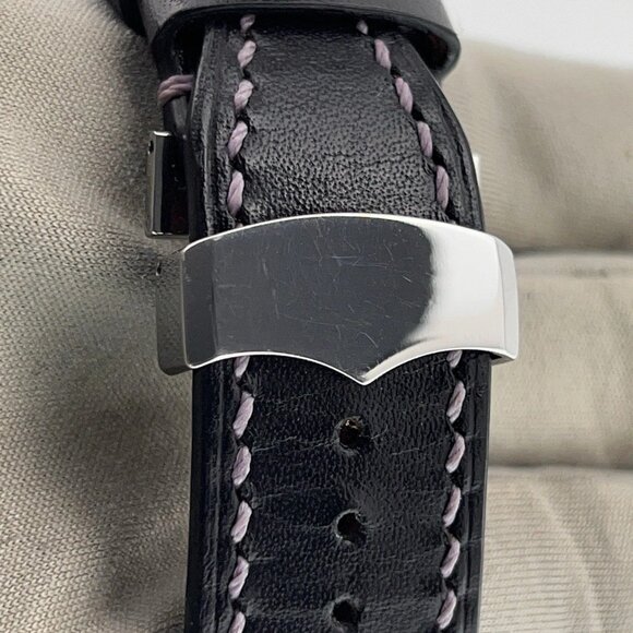 Seiko Galante Stainless Steel Black Dial 44mm Automatic Men's Watch SBLA037 - Picture 7 of 8